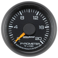 Autometer Factory Match Chevy 2-1/16in FSE 0-2000 Pyro Kit Gauge - My Store