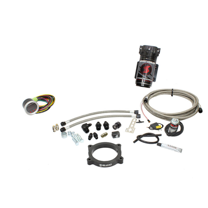 Snow Performance 16-17 Camaro Stg 2 Bst Cooler F/I Water Injection Kit (SS Brded Line/4AN) w/o Tank - My Store