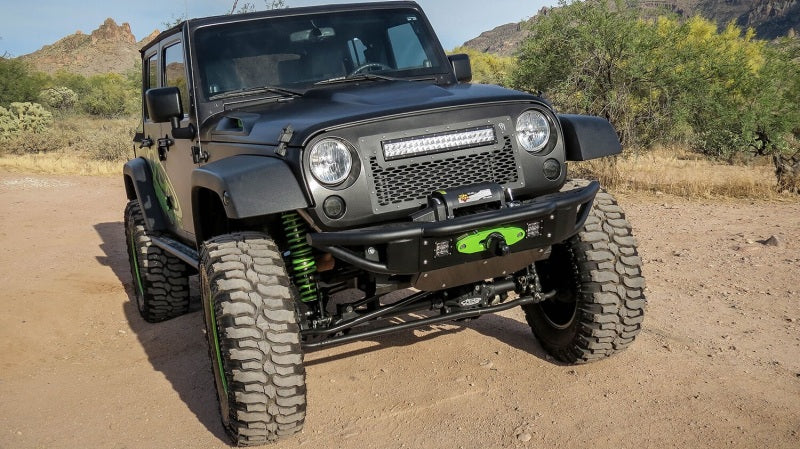 Addictive Desert Designs 07-18 Jeep Wrangler JK Venom Front Bumper w/ Winch Mount - My Store