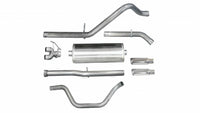 Corsa 11-13 GMC Sierra Ext. Cab/Std. Bed 1500 6.2L V8 Black Sport Cat-Back Exhaust - Mammoth Racing -