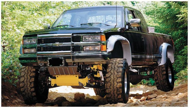 Bushwacker 88-99 Chevy C1500 Cutout Style Flares 2pc - Black - Mammoth Racing -