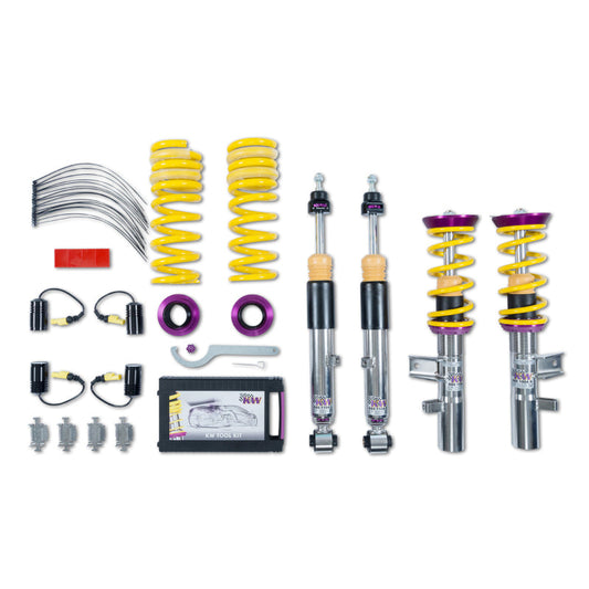 KW Coilover Kit V3 2018+ Kia Stinger AWD w/ Electronic Dampers - Mammoth Racing -