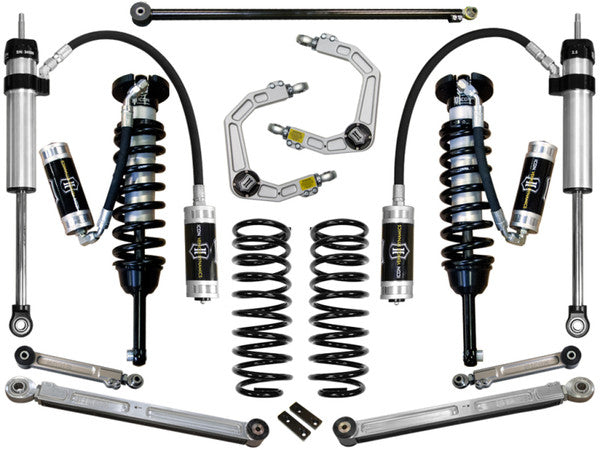 Icon 2010+ Toyota FJ/4Runner 0-3.5in Stage 6 Suspension System w/Billet Uca - Mammoth Racing -