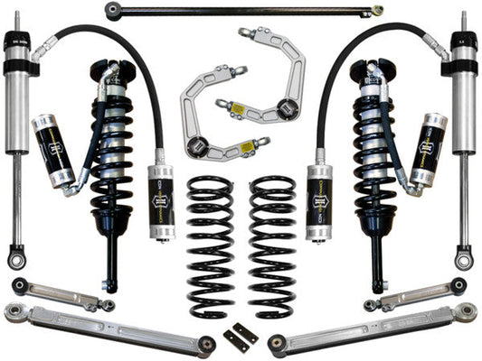 Icon 2010+ Toyota FJ/4Runner 0-3.5in Stage 6 Suspension System w/Billet Uca - Mammoth Racing -