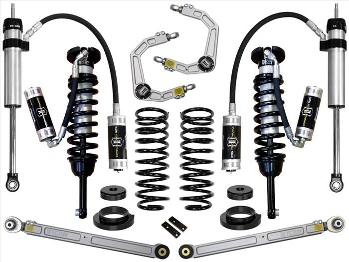 Icon 03-09 Lexus Gx470 0-3.5in Stage 5 Suspension System w/Billet UCA - Mammoth Racing -