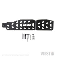Westin 18-22 Jeep Wrangler JLU 4dr. (Excl. 4xe) Gas Tank Skid Plate - Tex. Blk - Mammoth Racing -