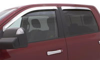 AVS 19-22 Ford Ranger Crew Cab Ventvisor Outside Mount Window Deflectors 4pc - Chrome - Mammoth Racing -