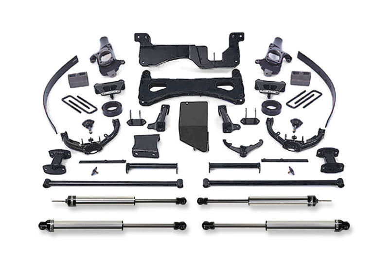 Fabtech 07-08 GM C/k2500hd 8in Perf Sys w/Dlss Shks - Mammoth Racing -