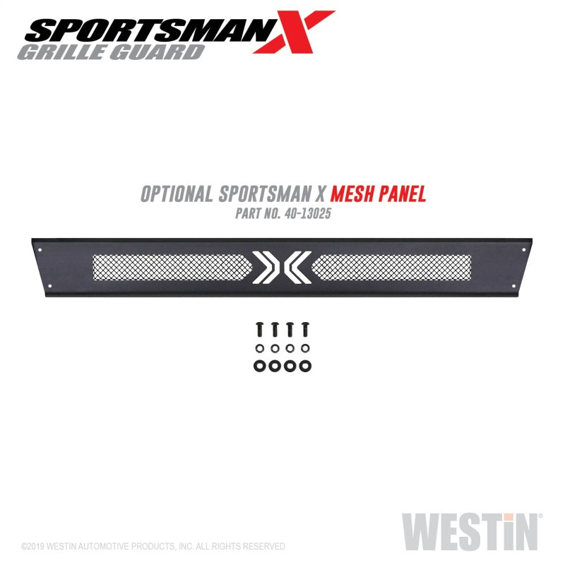 Westin 15-20 Ford F150 Sportsman X Grille Guard - Textured Black - Mammoth Racing -