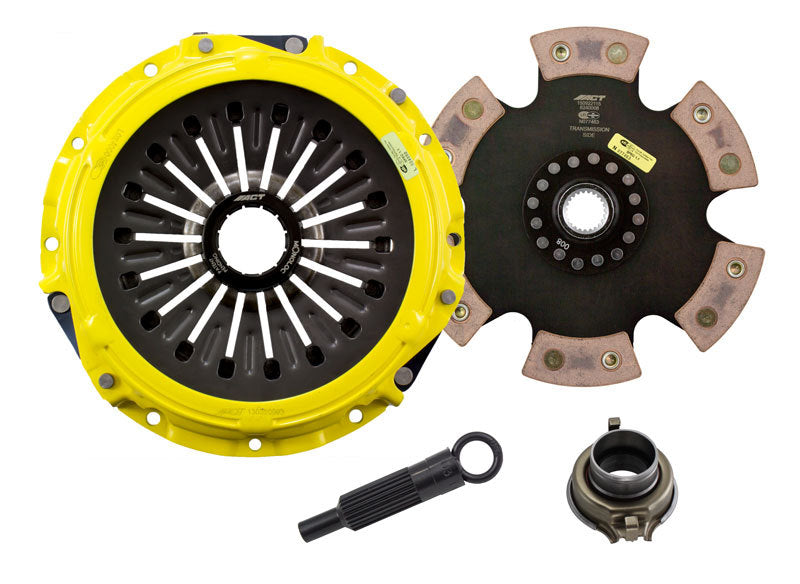 ACT 2003 Mitsubishi Lancer HD-M/Race Rigid 6 Pad Clutch Kit - My Store