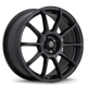Konig Runlite 17x7.5 4x100 Et45 Matte Black - Mammoth Racing -