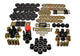 Energy Suspension 55-57 Chevrolet Belair/El Camino/Impala Black Hyper-Flex Master Bushing Set - Mammoth Racing -