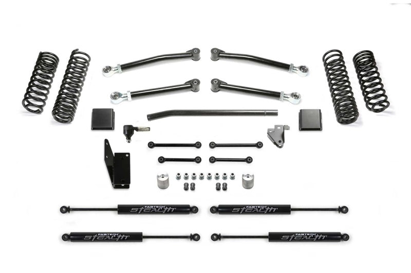 Fabtech 20-21 Jeep JT 4WD Gas 5in Trail w/Stealth - Mammoth Racing -