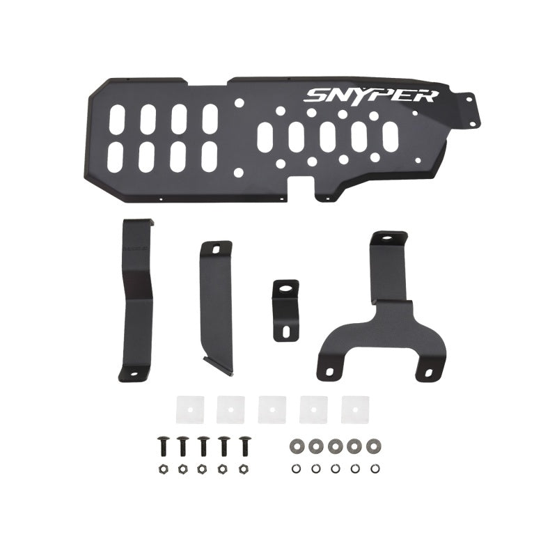 Westin/Snyper 07-17 Jeep Wrangler 2Dr Gas Tank Skid Plate - Textured Black - Mammoth Racing -