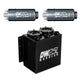 DeatschWerks 2.5L Modular Surge Tank (Incl. 2 DW250iL In-Line Fuel Pump) - Mammoth Racing -