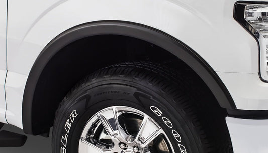 Bushwacker 15-17 Ford F-150 OE Style Flares 2pc Not Compatible w/ Technology Package 68T - Black - My Store