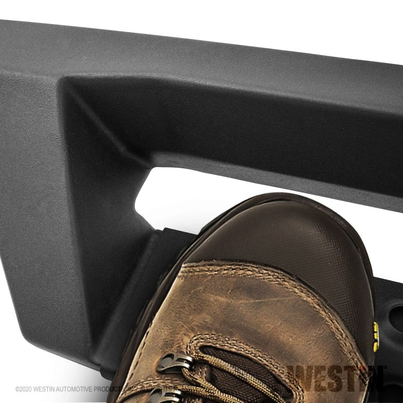 Westin 2020 Jeep Gladiator HDX Drop Nerf Step Bars - Textured Black - Mammoth Racing -