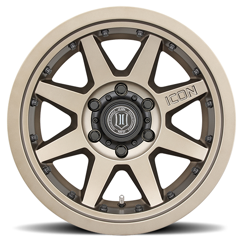 Icon Rebound Pro 17x8.5 5x150 25mm Offset 5.75in BS 110.1mm Bore Bronze Wheel - Mammoth Racing -