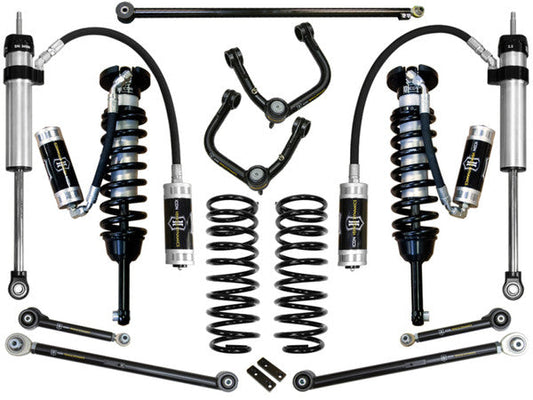 Icon 2010+ Toyota FJ/4Runner 0-3.5in Stage 6 Suspension System w/Tubular Uca - Mammoth Racing -