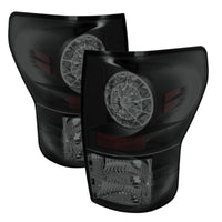 Spyder Toyota Tundra 07-13 LED Tail lights Black Smoke ALT-YD-TTU07-LED-BSM - Mammoth Racing -