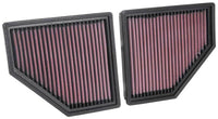 K&N 16-19 BMW 750i L6-4.4l F/I Replacement Drop In Air Filter - Mammoth Racing -