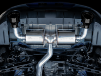 AWE Subaru BRZ/ Toyota GR86/ Toyota 86 Touring Edition Cat-Back Exhaust- Diamond Black Tips - Mammoth Racing -