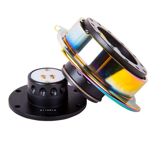 NRG Quick Release Gen 2.5 - Black Body / Neochrome Ring - My Store