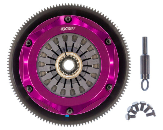 Exedy 1993-1995 Mazda Rx-7 R2 Hyper Twin Cerametallic Clutch Sprung Center Disc Pull Type