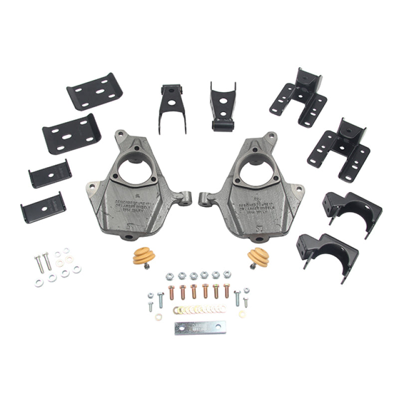 Belltech Lowering KIT 16.5-18 Chevy Silverado All Cabs 2WD 2inF/4inR - Mammoth Racing -