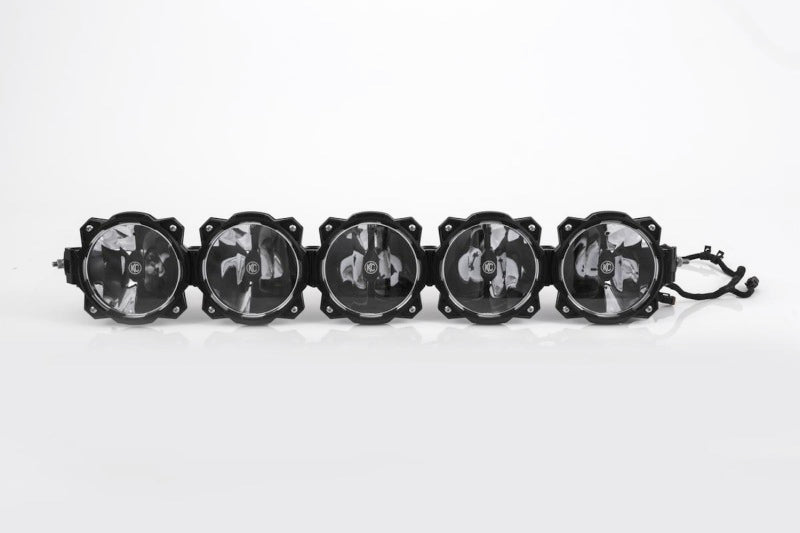 KC HiLiTES Polaris RZR 32in. Pro6 Gravity LED 5-Light 100w Combo Beam Overhead Light Bar System - Mammoth Racing -