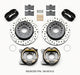 Wilwood Forged Dynalite P/S Park Brake Kit Drilled 12 Bolt 2.75in offset Staggered Shock - My Store