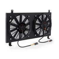 Mishimoto 02-06 Acura RSX Aluminum Fan Shroud Black - Mammoth Racing -