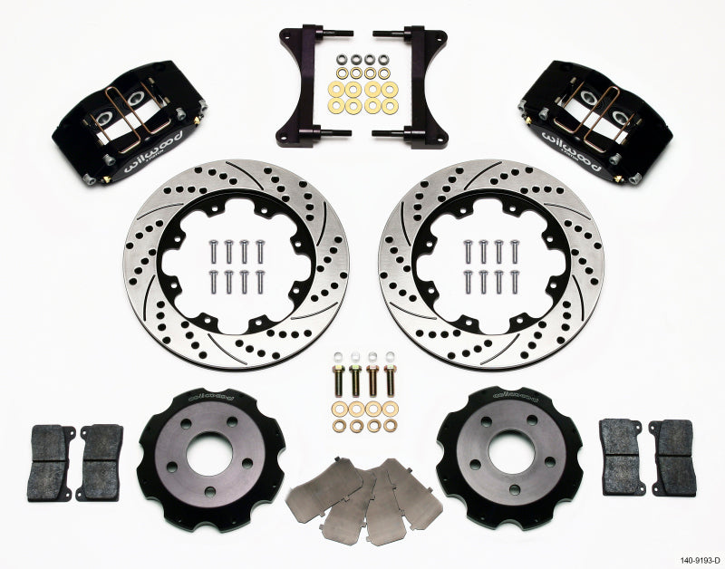 Wilwood Dynapro Radial Front Kit 12.00in Drilled Subaru Impreza WRX (*Line Kit Needed*) - My Store