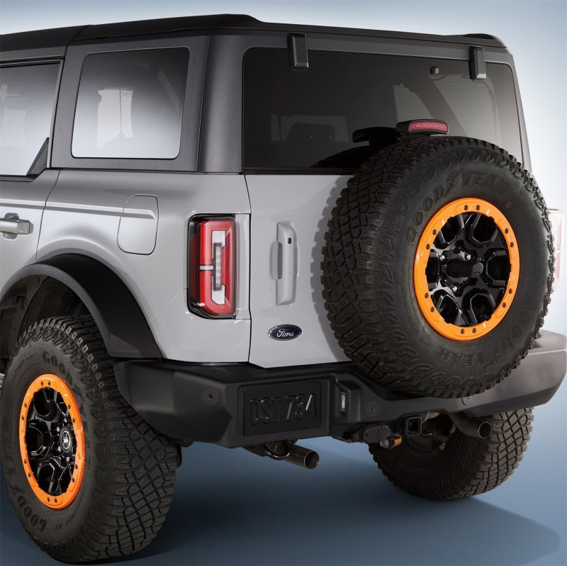 Ford Racing 2021+ Ford Bronco Functional Bead Lock Ring Kit - Orange - Mammoth Racing -