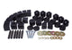 Energy Suspension 86-95 Suzuki Samurai Black 1in Lift Body Mount Set - Mammoth Racing -
