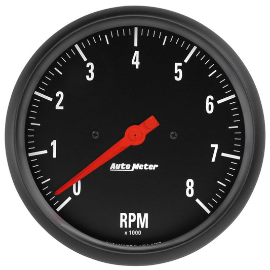 Autometer Z Series 5in. In-Dash 0-8k RPM Tachometer Gauge - My Store