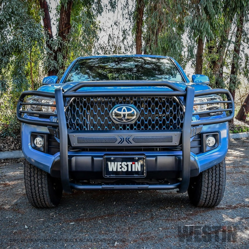 Westin 16-21 Toyota Tacoma Sportsman X Grille Guard - Tex. Blk - Mammoth Racing -