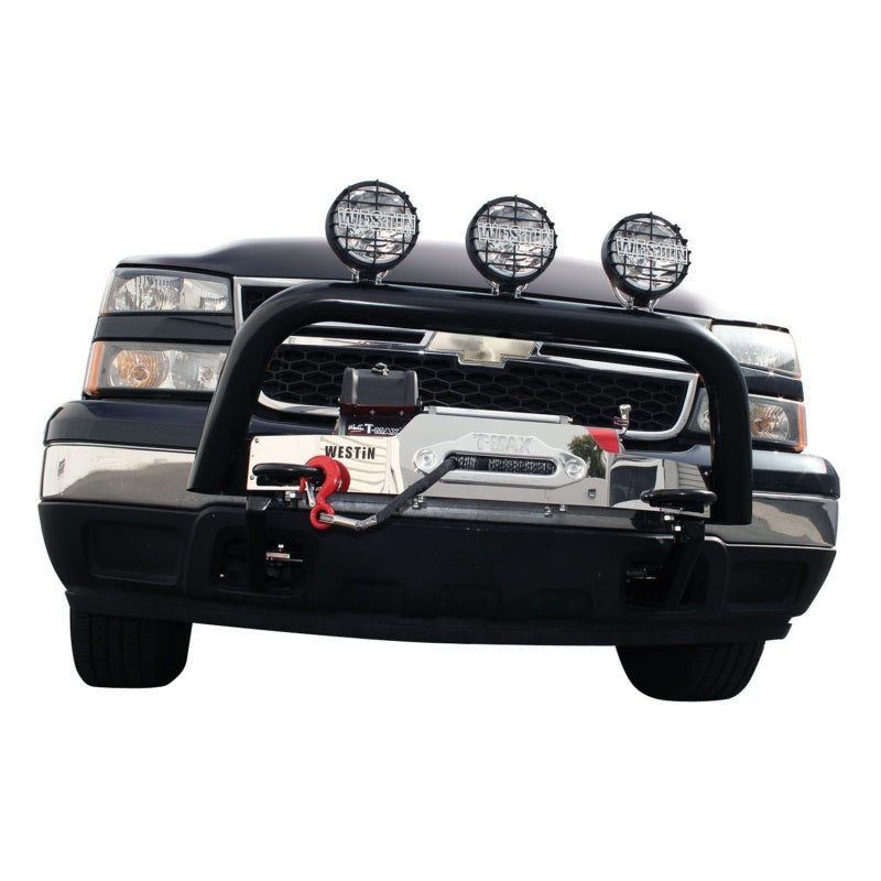 Westin 2003-2007 Chevrolet/GMC Silverado 1500LD Classic MAX Winch Tray - Black - Mammoth Racing -