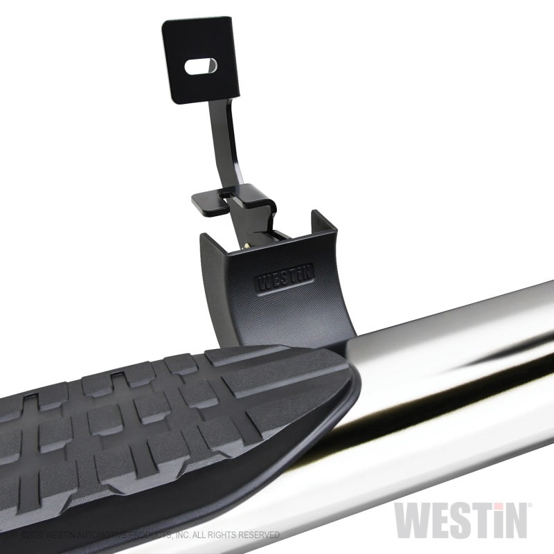 Westin 2020 Chevy Silverado 2500 Crew Cab (6.5ft Bed) PRO TRAXX Nerf Step Bars - Stainless Steel - Mammoth Racing -