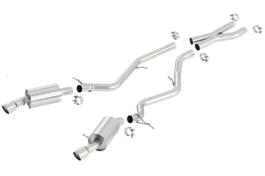 Borla 07-08 BMW 335i coupe/sedan aggressive catback exhaust system - My Store