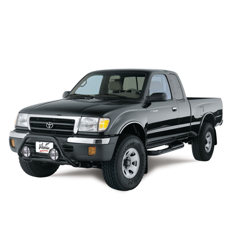 Westin 1995-2004 Toyota Tacoma Reg Cab (4WD or PreRunner only) Signature 3 Nerf Step Bars - Black - Mammoth Racing -