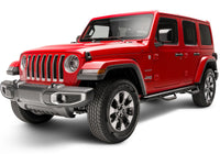 N-Fab Nerf Step 2018 Jeep Wrangler JL SUV 4 Door- Tex. Black - W2W - 3in - Mammoth Racing -