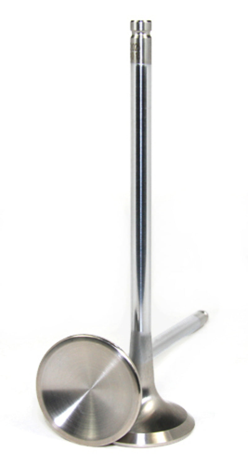 GSC P-D 4B11T Chrome Polished Super Alloy Exhaust Valve - 29mm Head (STD) - SET 8 - Mammoth Racing -