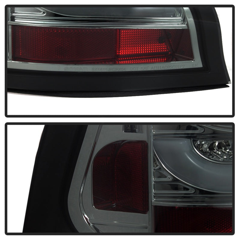 Spyder Pontiac Grand Prix 04-08 Light Bar LED Tail Light Smoke ALT-YD-PGP04-LED-SM - Mammoth Racing -