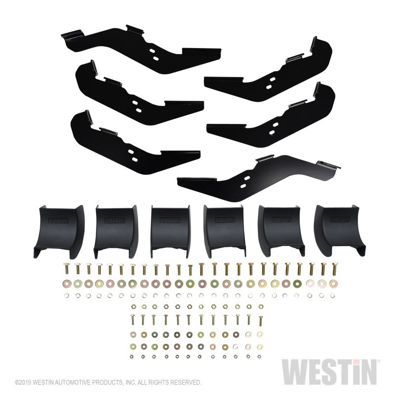 Westin 19-21 Ford Ranger SuperCrew R5 Nerf Step Bars - Blk - Mammoth Racing -