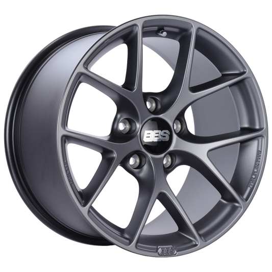 BBS SR 18x10 5x130 ET41 CB71.6 Satin Grey Wheel - Mammoth Racing -