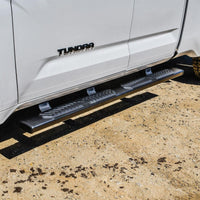 Westin 2022 Toyota Tundra Dbl Cab & Crew Max R5 Nerf Step Bars - Textured Black - Mammoth Racing -