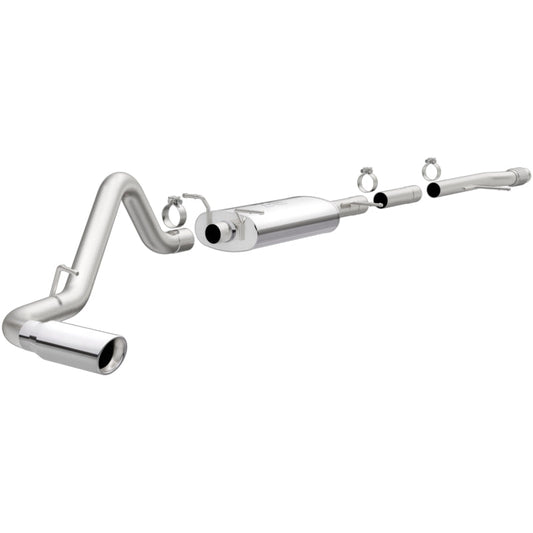 Magnaflow 14 Chevy Silverado V8 5.3l Cc/ec Cab Single P/S Rear Exit Stainless Cat Back Perf Exhaust - Mammoth Racing -