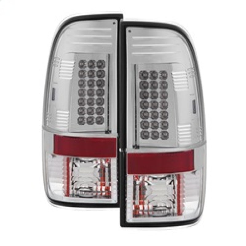 Spyder Ford F150 side 97-03/F250/350/450 Super Duty 99-07 LED Tail Lights Chrm ALT-YD-FF15097-LED-C - Mammoth Racing -