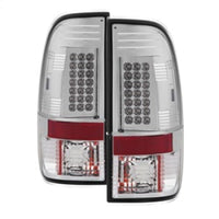 Spyder Ford F150 side 97-03/F250/350/450 Super Duty 99-07 LED Tail Lights Chrm ALT-YD-FF15097-LED-C - Mammoth Racing -